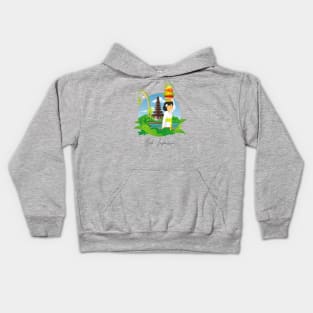 Once upon a time in paradise - Bali Denpasar Kuta Beach Kids Hoodie